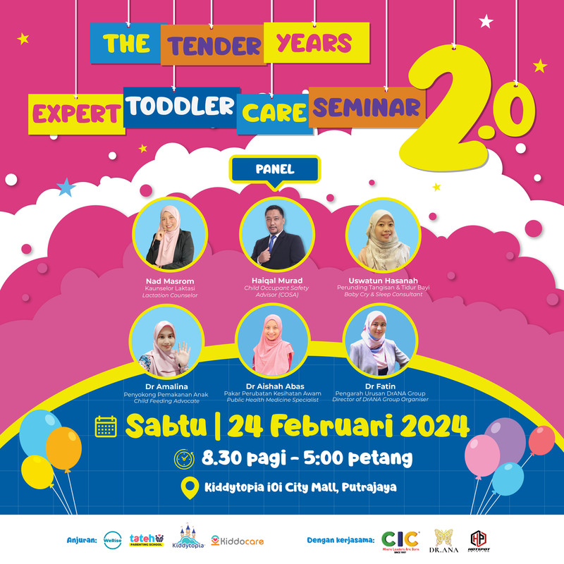 The Tender Years 2.0: Expert Toddler Care Seminar 2024